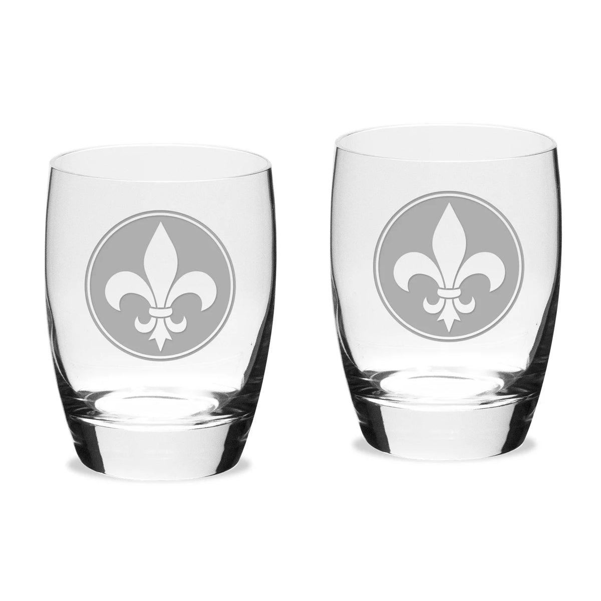 Double Old Fashion Glass Set of 2 O697