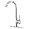 Satin Nickle RV Kitchen Faucet E105