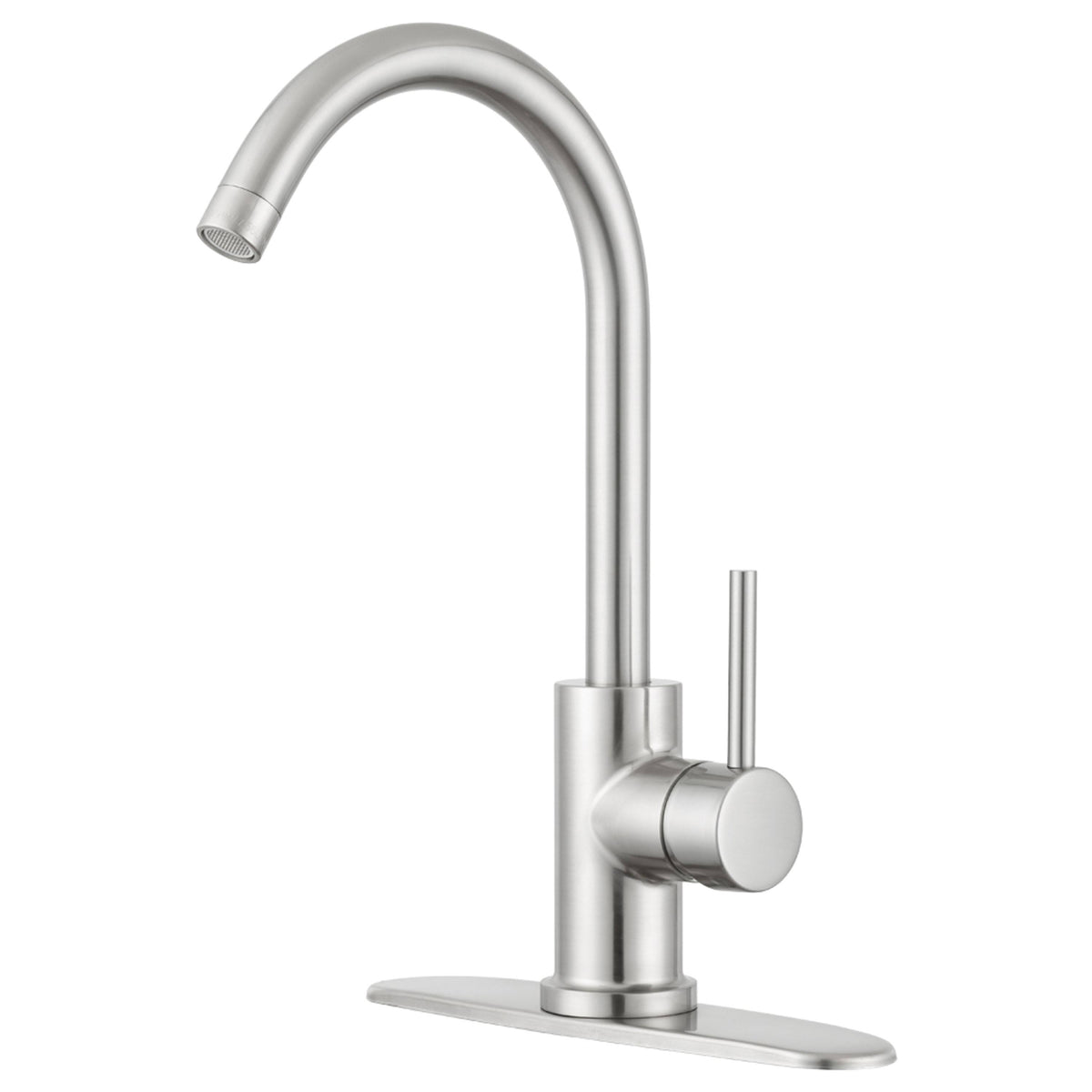 Satin Nickle RV Kitchen Faucet E105