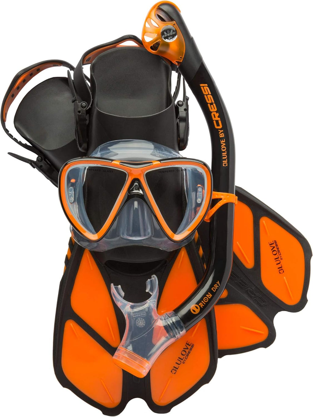 Black/Orange Dry Set D822