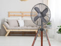 Black Oscillating Floor Fan Q2140