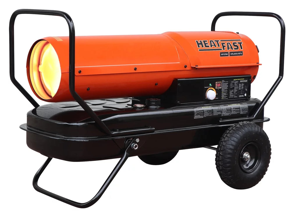 215,000 BTU Forced Air Kerosene Heater With Thermostat Q2921