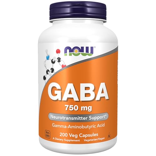 GABA 750mg 200 Veg Capsules C3559