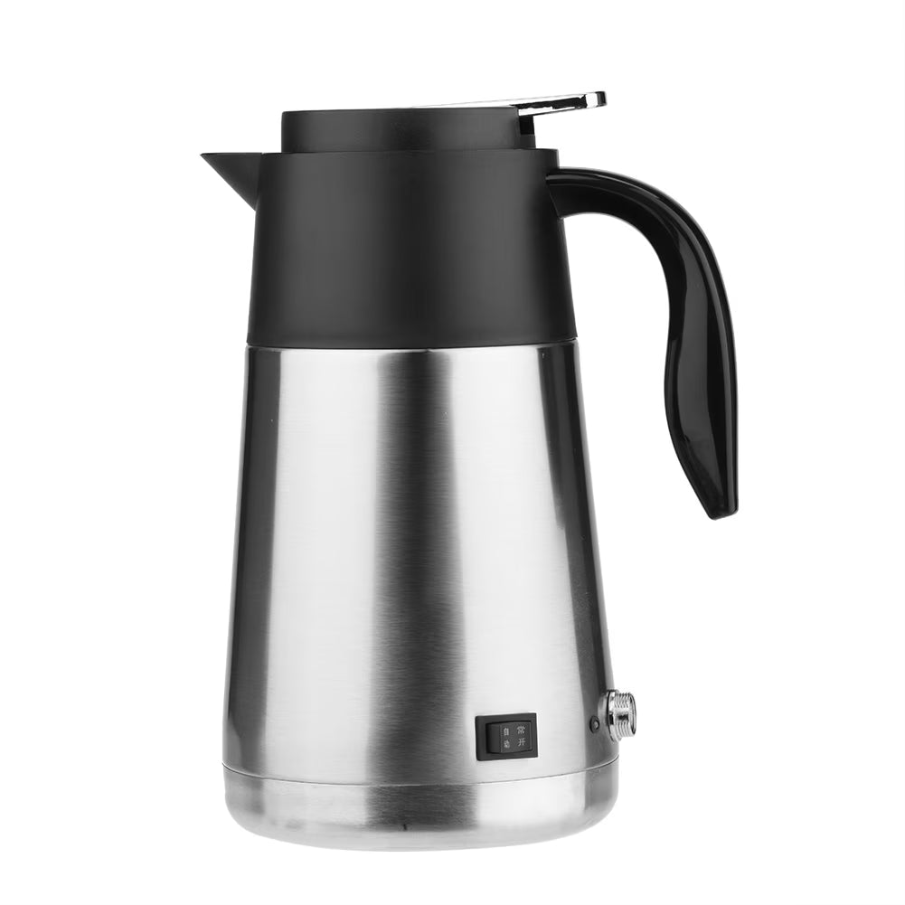 Car Water Heater Portable 1300ml 12V Kettle Bottle Z23463