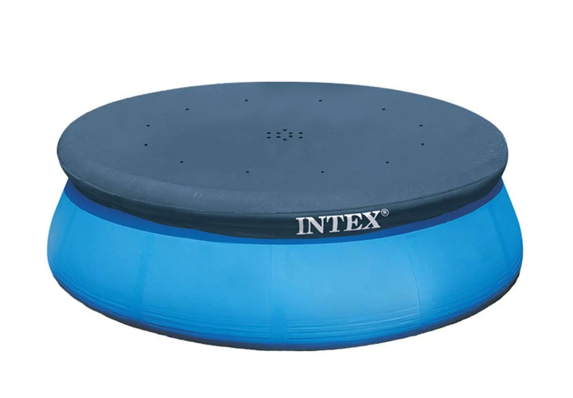 Inflatable Round Swimming Pool & Debris Cover N805851