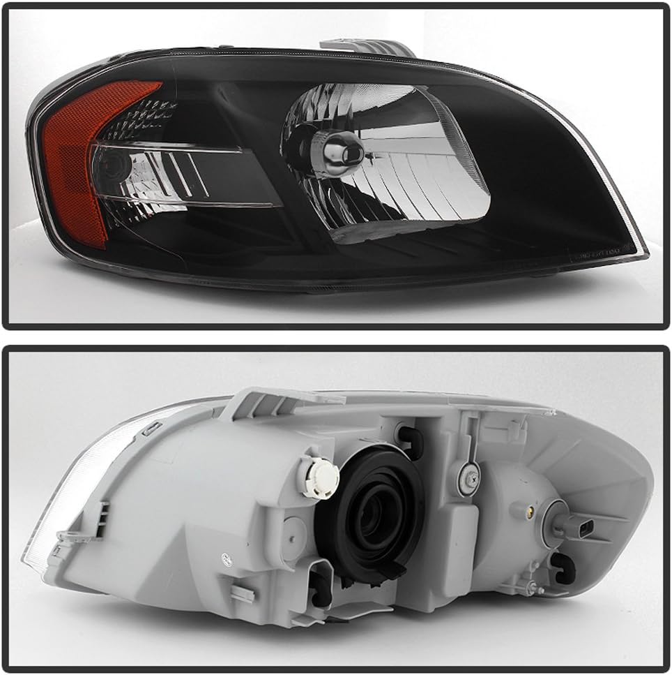 Black Headlights Driver + Passenger Side F3878