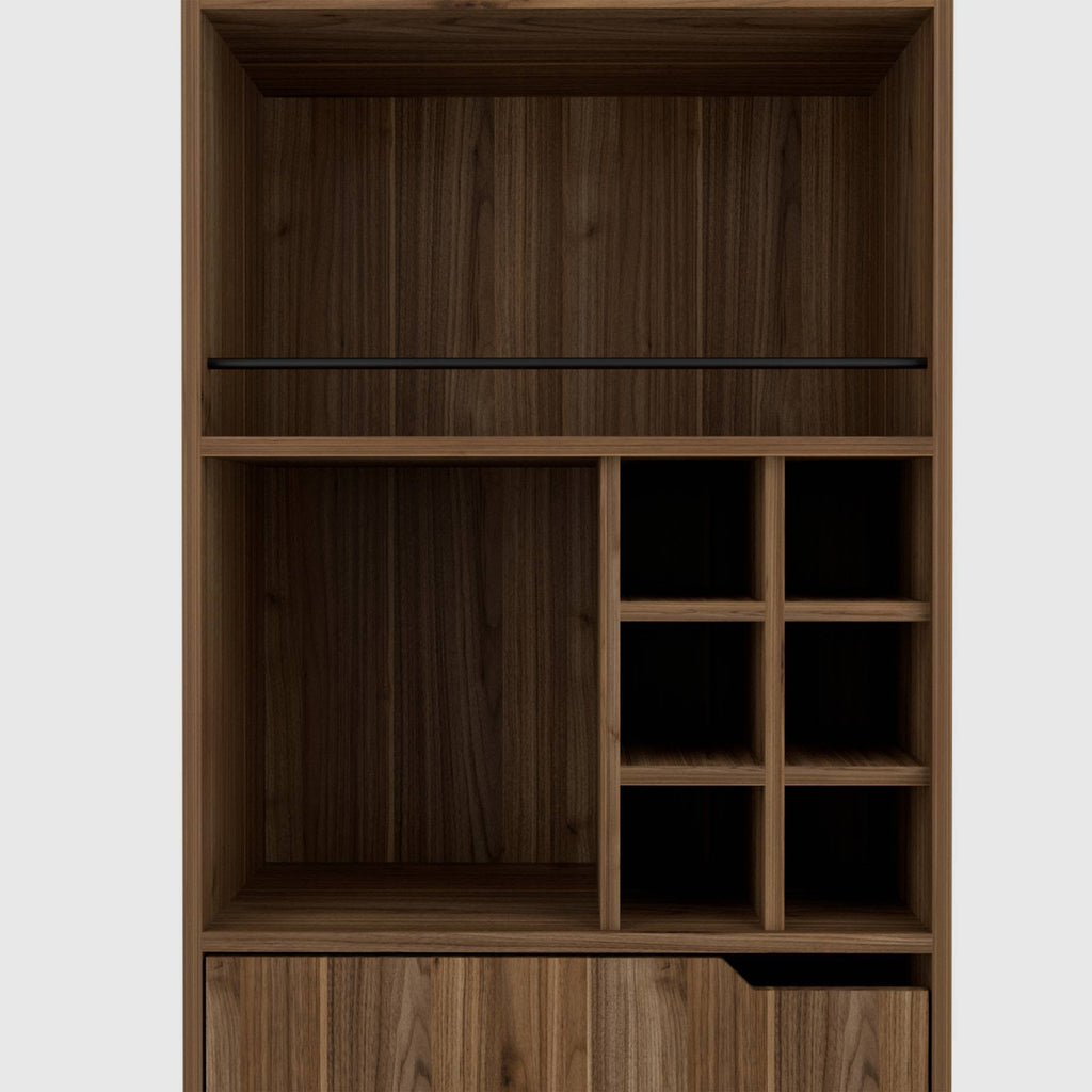 Mahogany High Bar Cabinet T940