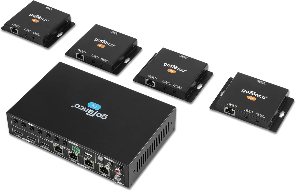 HDMI 2.0 2x4 Splitter/Extender, 4K 60Hz 4:4:4, HDR, HDCP 2.2 G42719