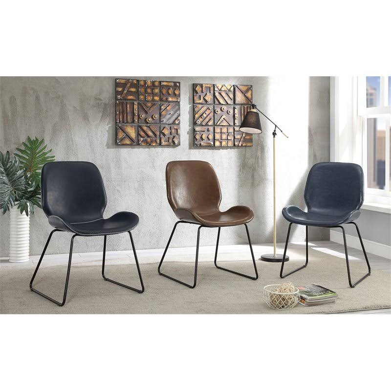 2-Piece Distressed Gray Home Office Set B56470