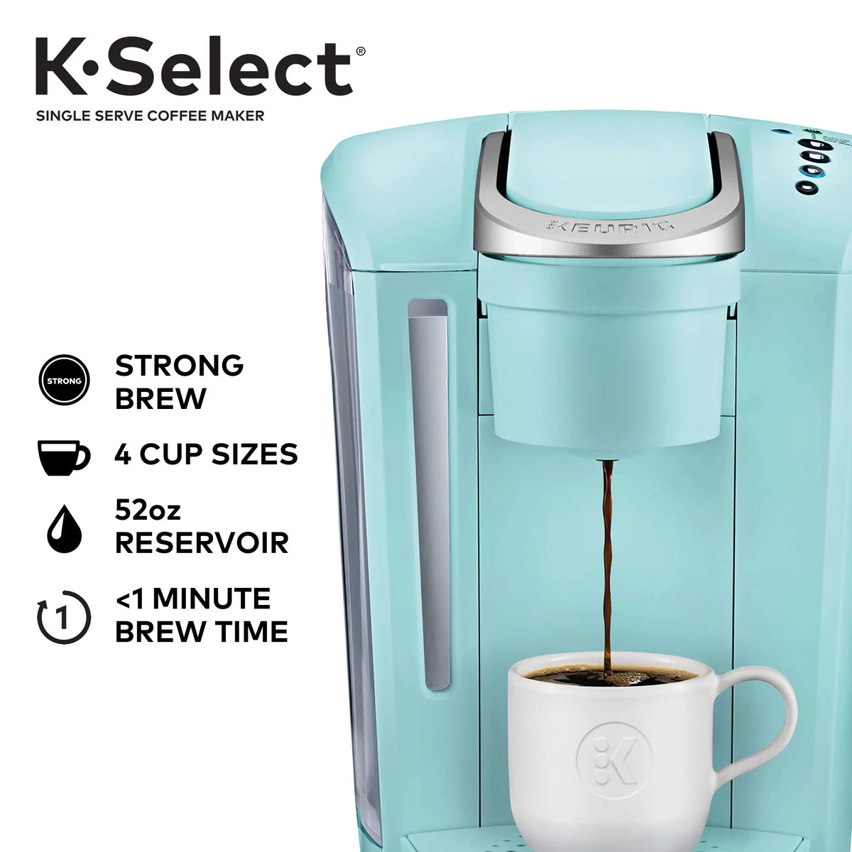 Single-Serve K-Cup Pod Coffee Maker H24623