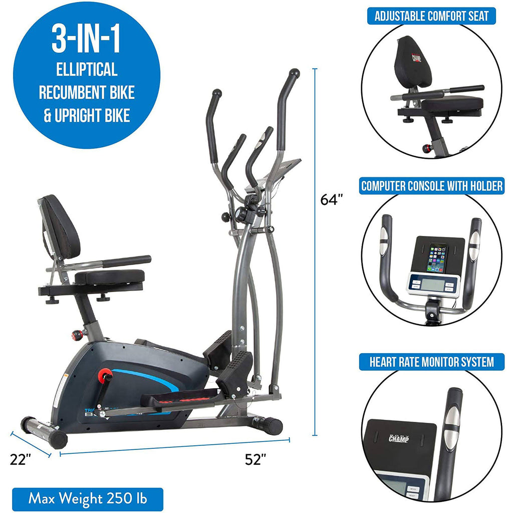 3-in-1 Elliptical F3945