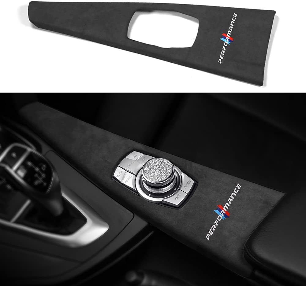 Multimedia Buttons Panel Cover Molding Trim Sticker Kit Interior Accessories Pack of 2 J26058
