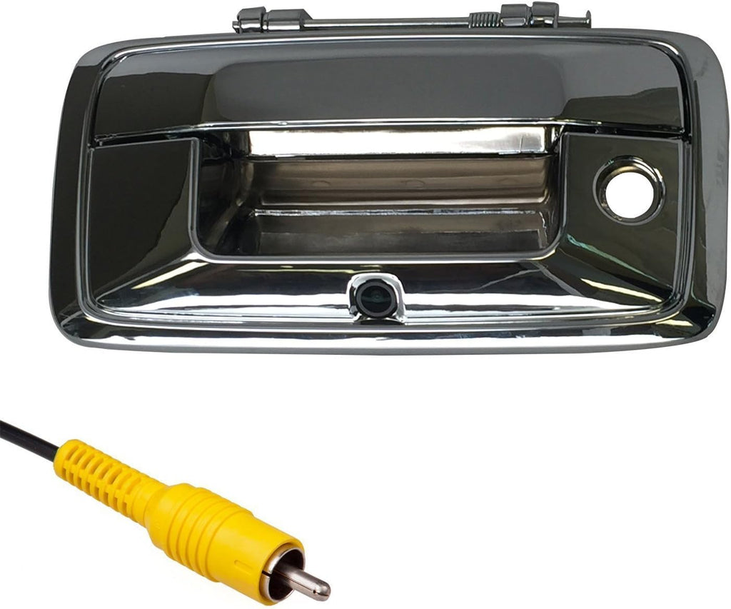Black Tailgate Handle with Backup Camera O5162