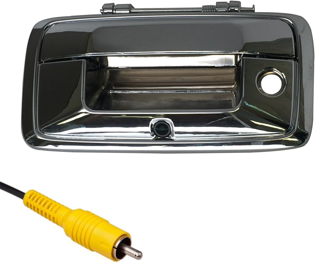 Black Tailgate Handle with Backup Camera O5162