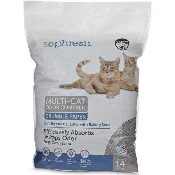 Multi-Cat Odor Control Paper Litter V44290