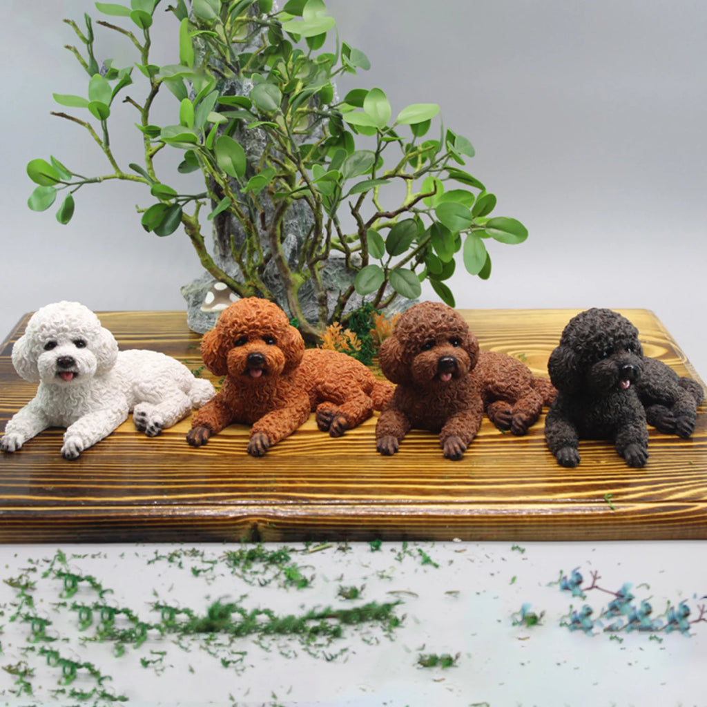 Black Teddy Dog Dashboard Decoration Y30567