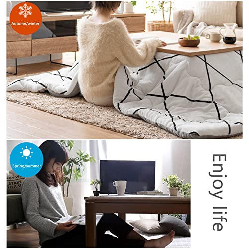 Kotatsu Heater Table Set with Quilt Carpet Heater A33737