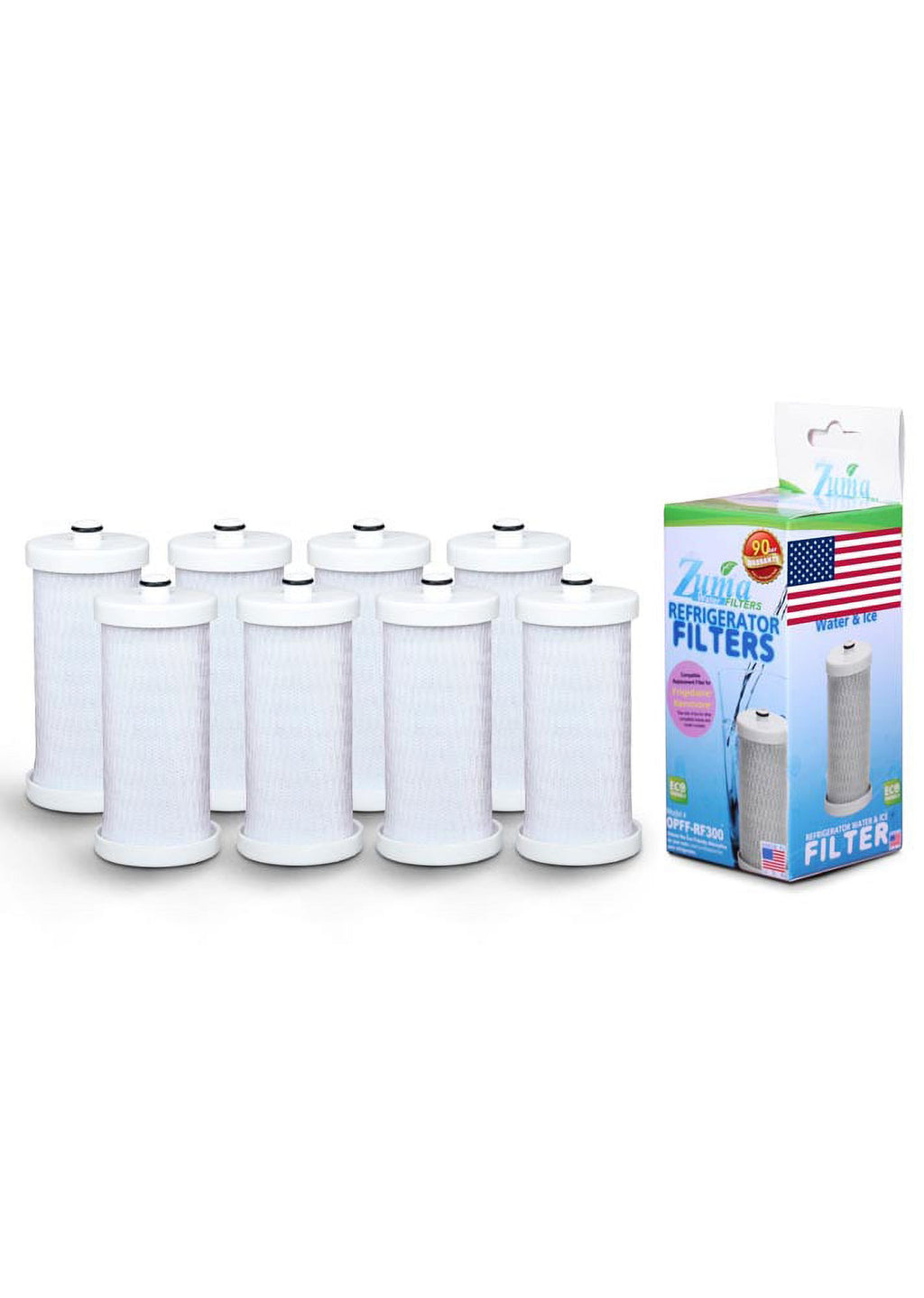 8 Pack Water and Ice Filter U6091