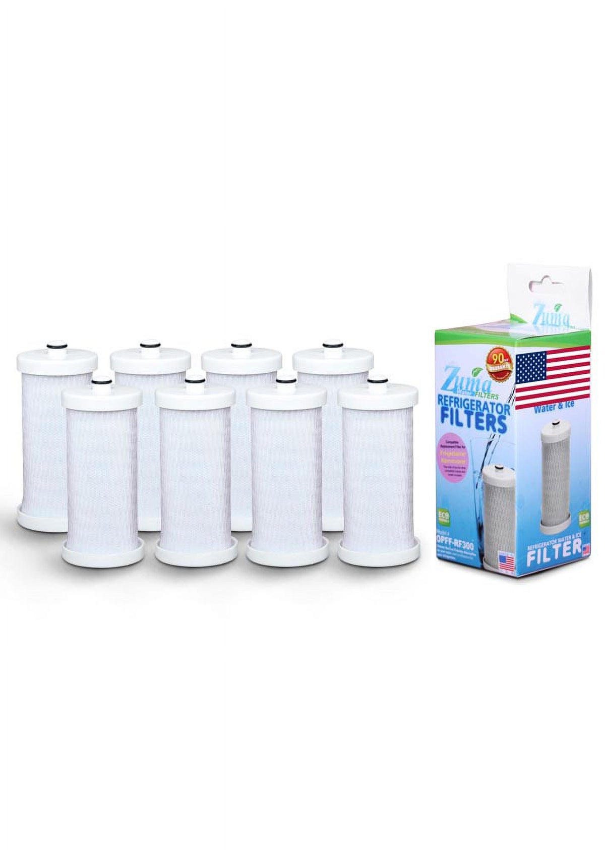 8 Pack Water and Ice Filter U6091