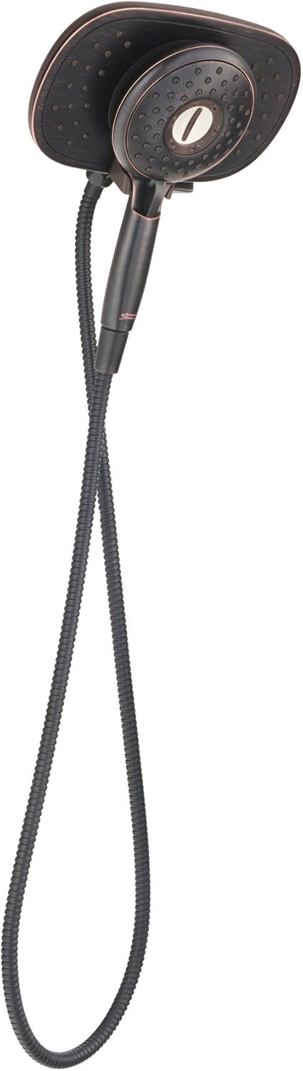 4-Function 2-in-1 Shower Head, 1.8 GPM, Brushed Nickel A6658
