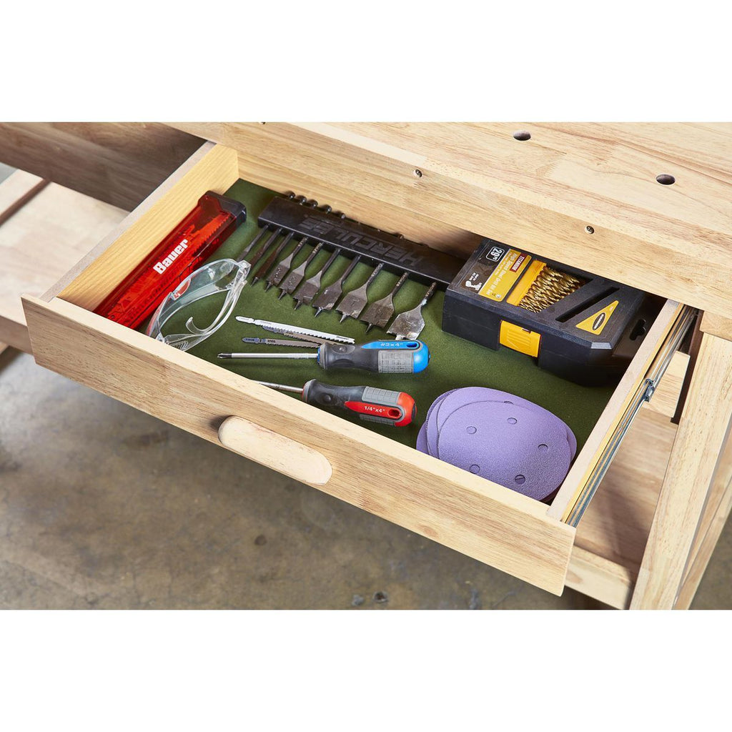 60 in. 3-Drawer Hardwood Workbench X43725