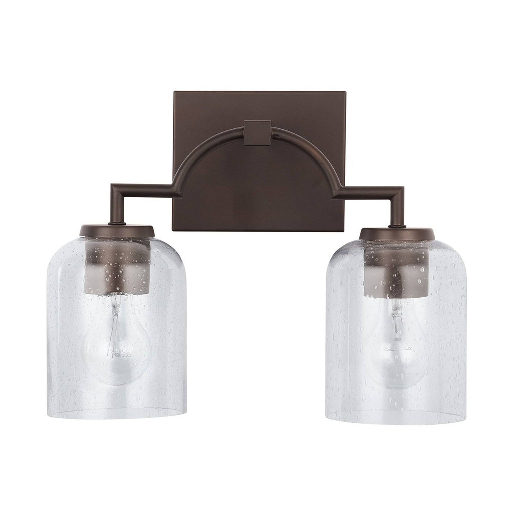 Bronze 2 Light Vanity T13964