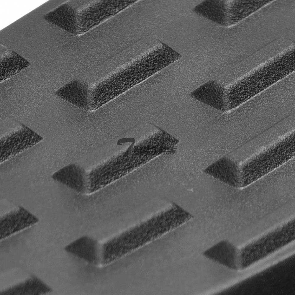 Black Steel Side Step Nerf Bars T171657