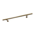 Beige Aluminum Handrail Section with Mounts K932398