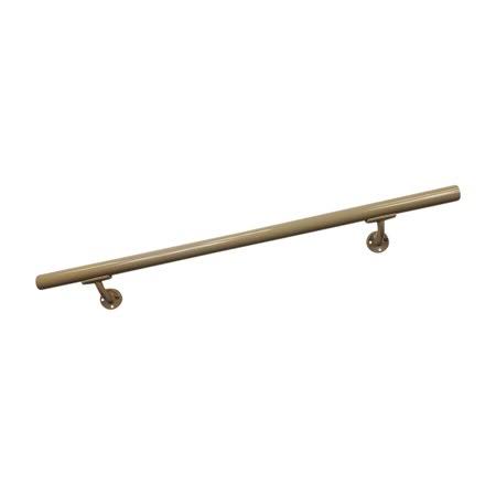 Beige Aluminum Handrail Section with Mounts K932398
