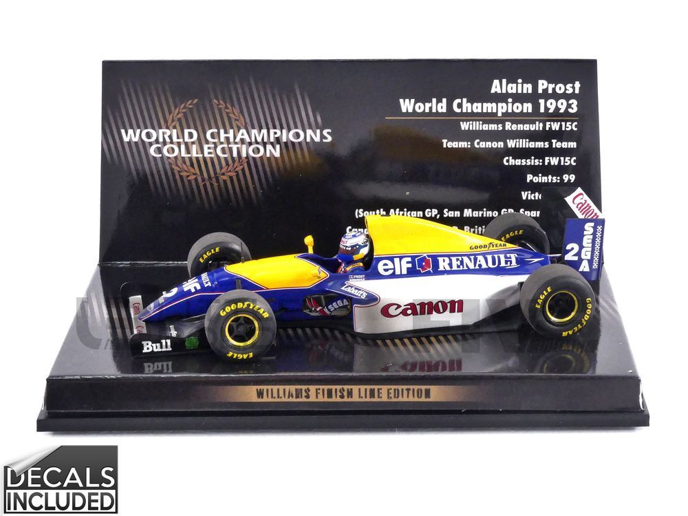 1/43 Williams Renault FW15 Dirty Version C781