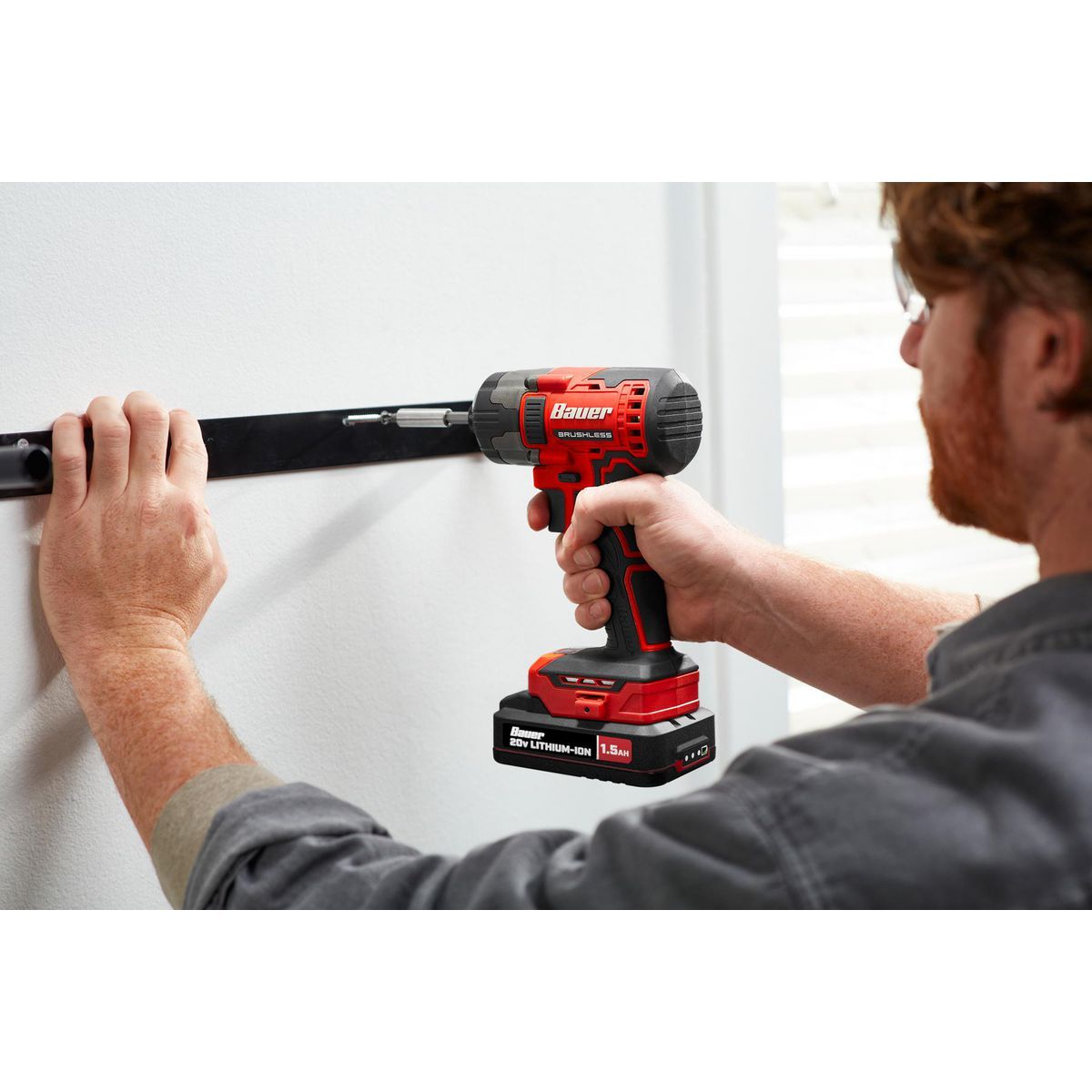 20V Brushless Cordless 1/4 in. Hex 3-Speed Impact Driver Kit S6016