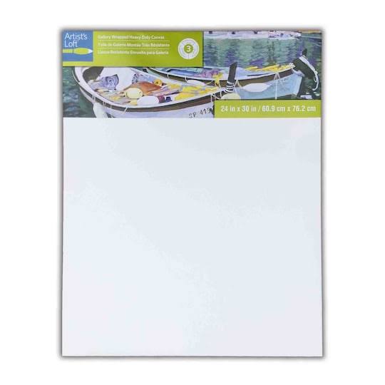 6 Pack White Gallery Wrapped Canvas U435