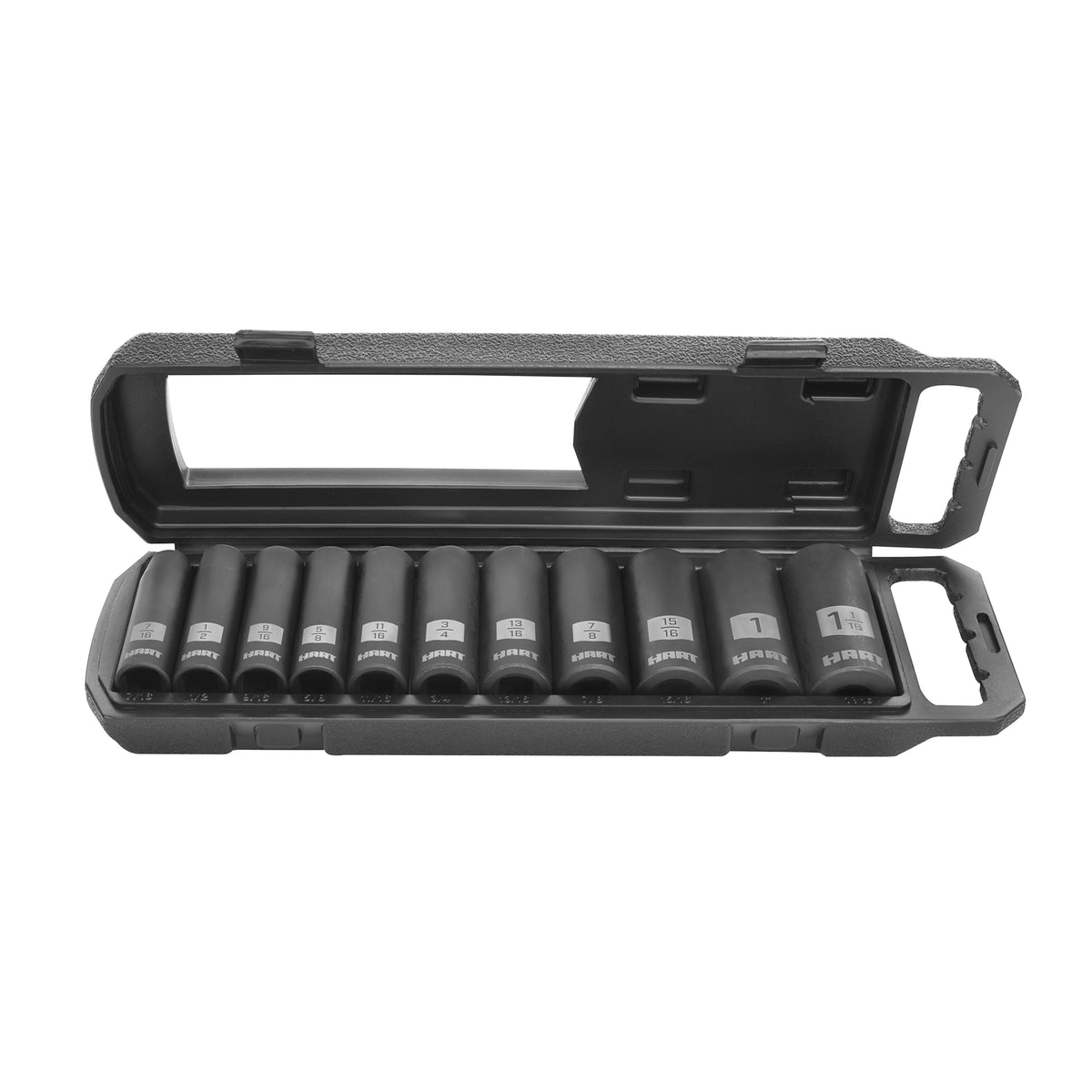 11-Piece 1/2-inch Drive SAE Impact Socket Set E580874