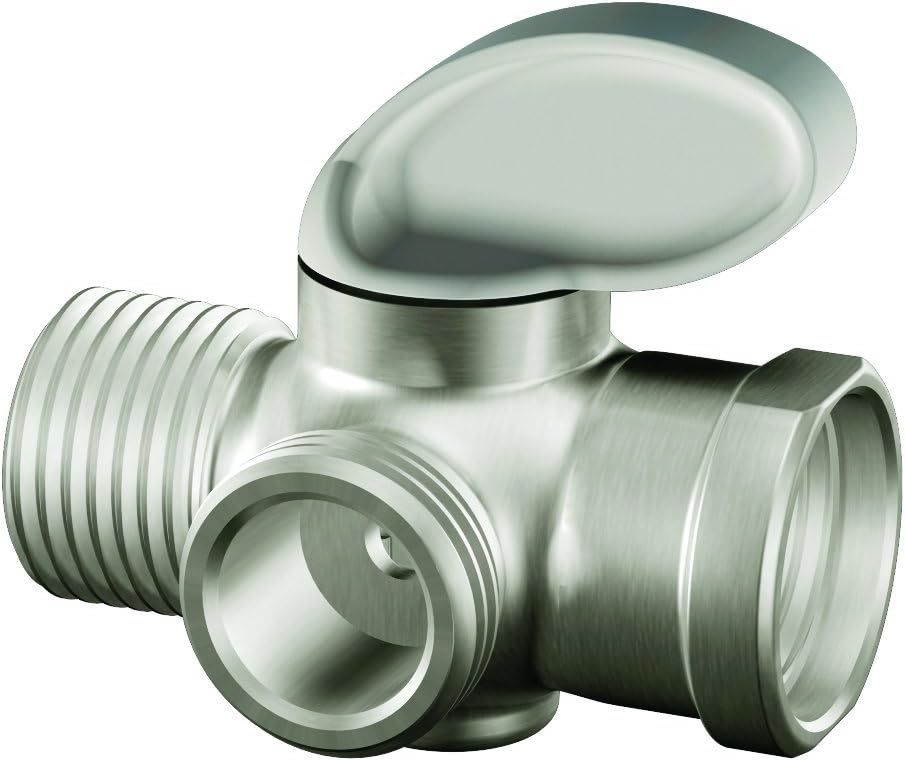 Brushed Nickel Shower Arm Diverter Pack of 2 Z993