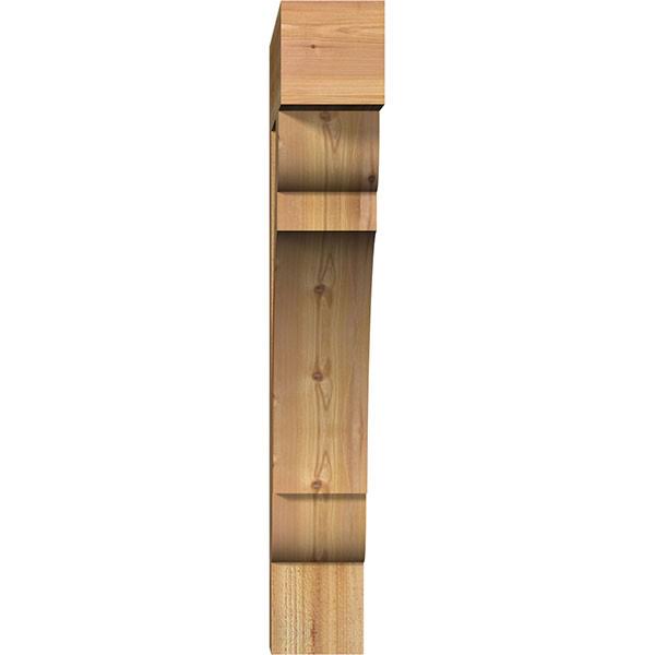 6x22W x 32x22D x 40x22H Olympic Block Rough Sawn Bracket T8763