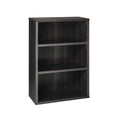 3-Shelf Bookcase Black Walnut P5107