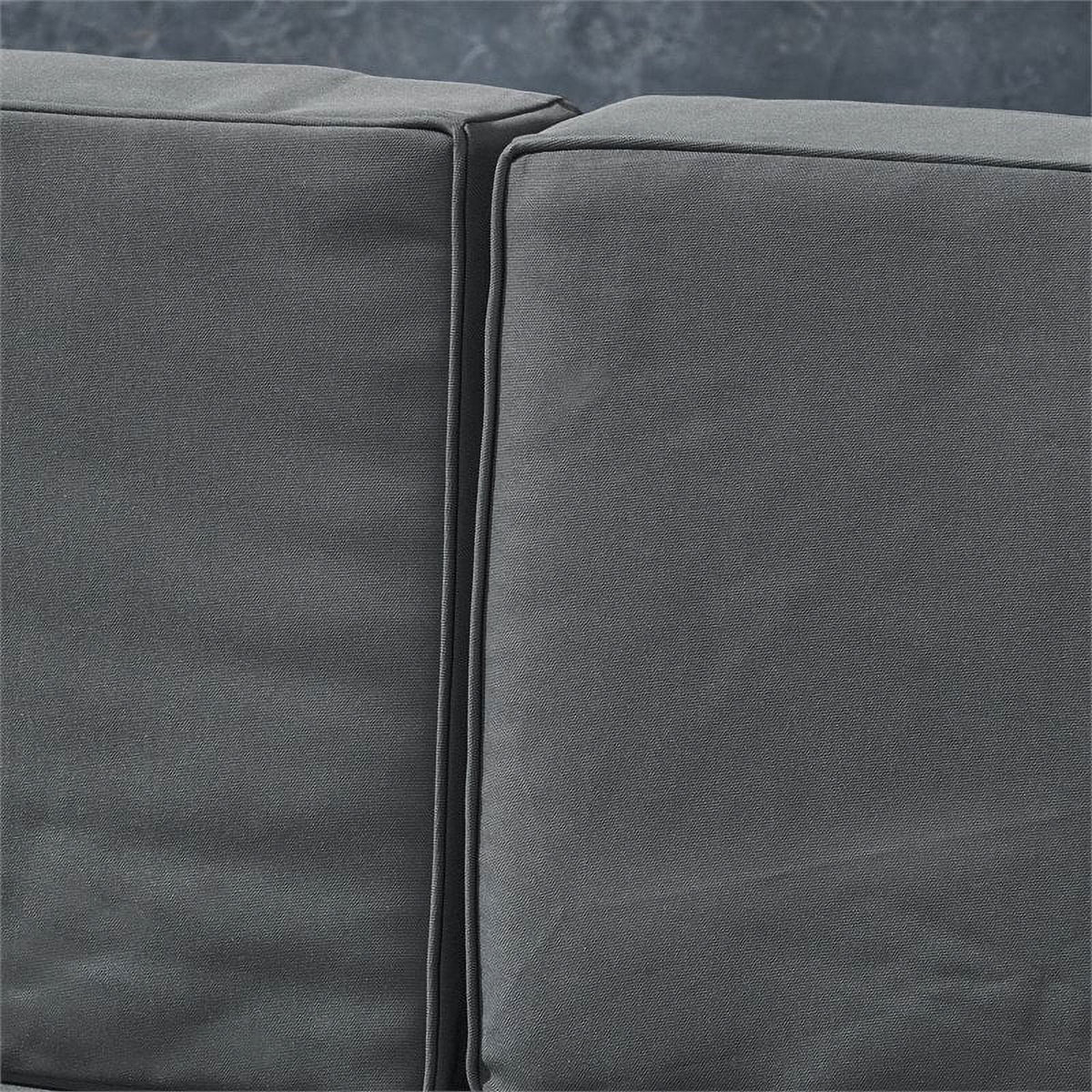 6pc V-Shaped Sectional Sofa Set with Cushion Z6748