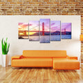 City Canvas Wall Art San Francisco Golden Gate Bridge Framed C810