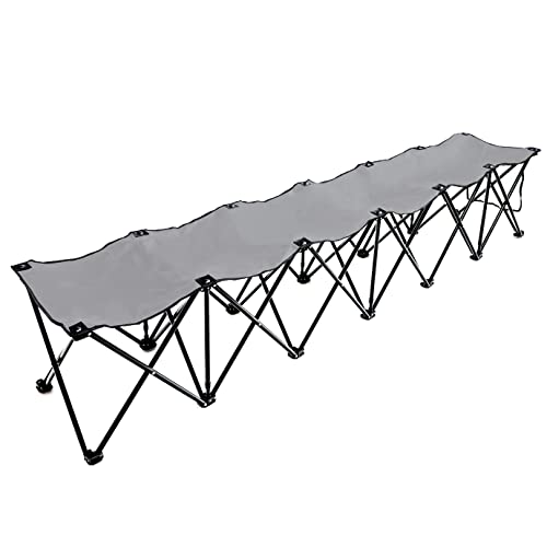 Portable 6-Seater Folding Sideline Bench B497751