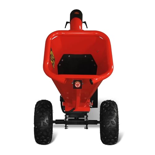 212CC 7HP Gas Powered Wood Chipper Leaf Branch Shredder Mulcher with Towbar S862222