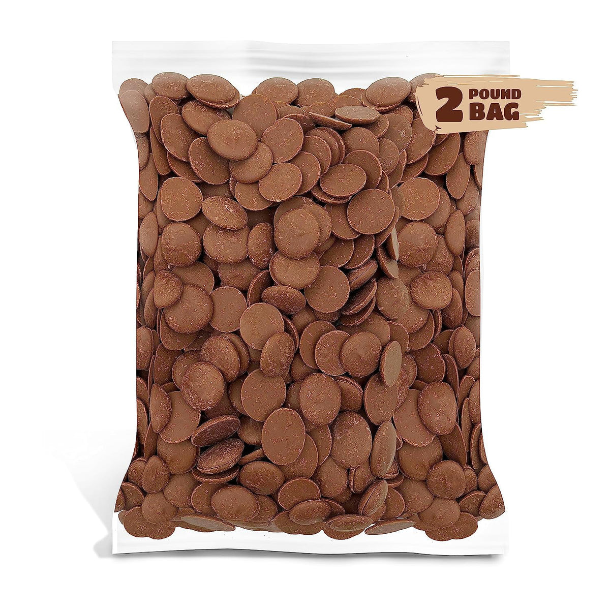 Milk Chocolate Melting Wafers, 2 Pounds H846