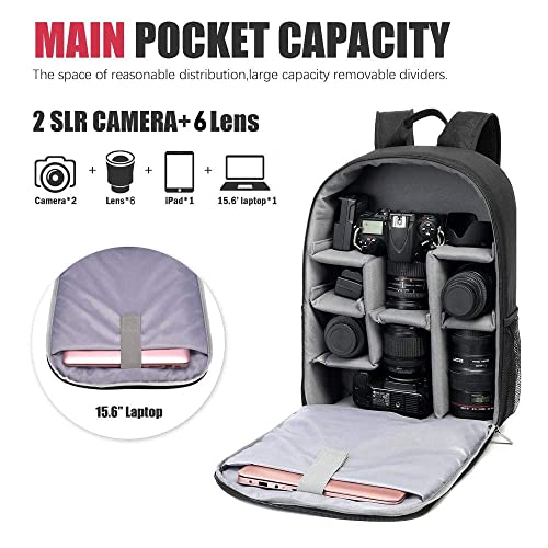Waterproof Camera Backpack for DSLR C6154
