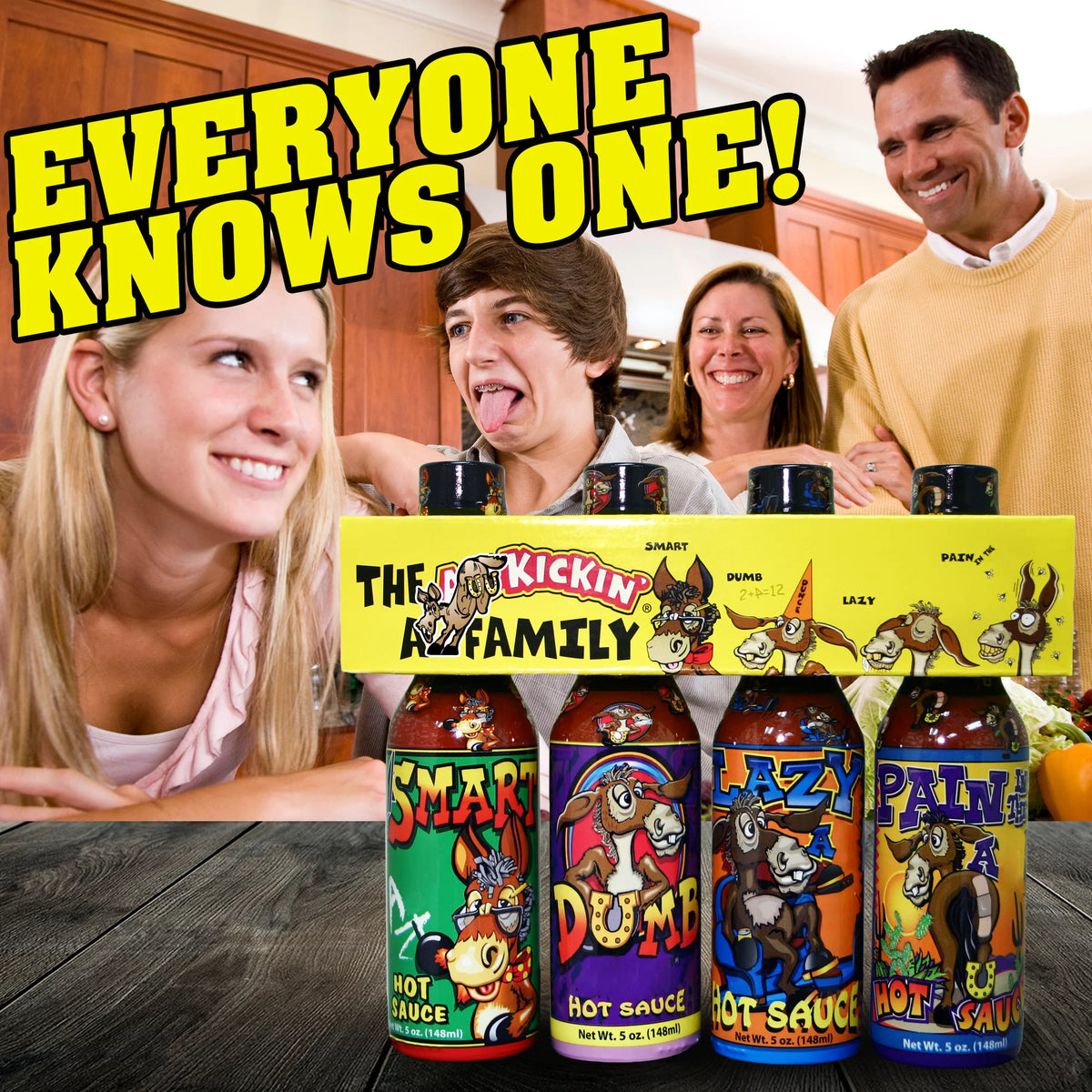 5oz. 4 Pack Hot Sauce Gift Set G50160