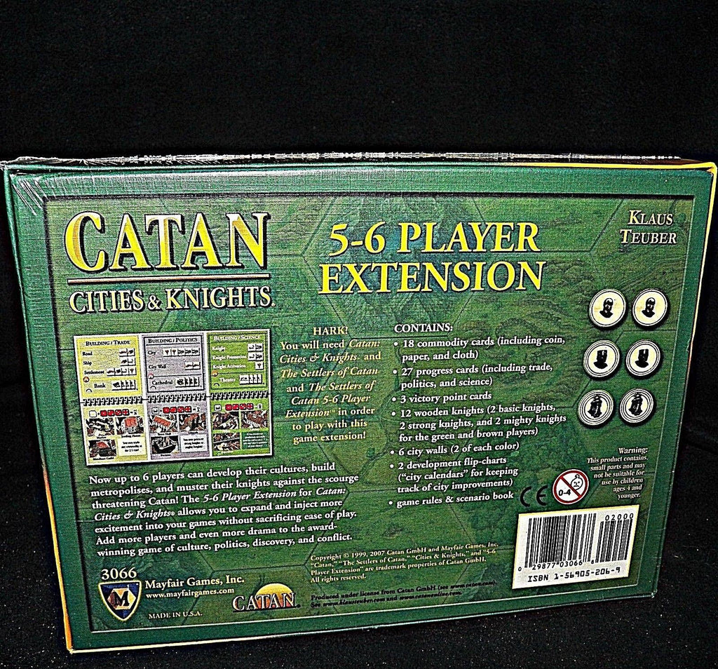 Catan Cities & Knights 5-6 Player Extension O659100