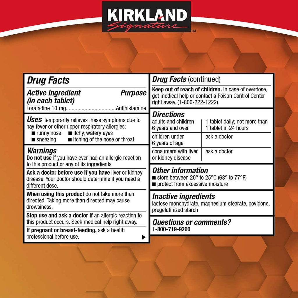 AllerClear, 365 Tablets Z138597