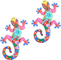 2pcs Iron Gecko Wall Art N67138