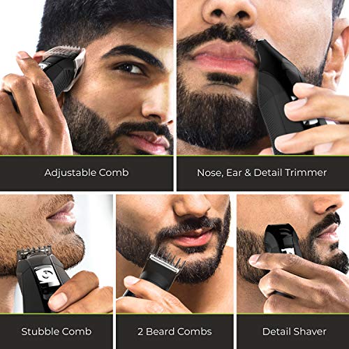 8 Piece Lithium Powered Grooming Kit, Black U422580