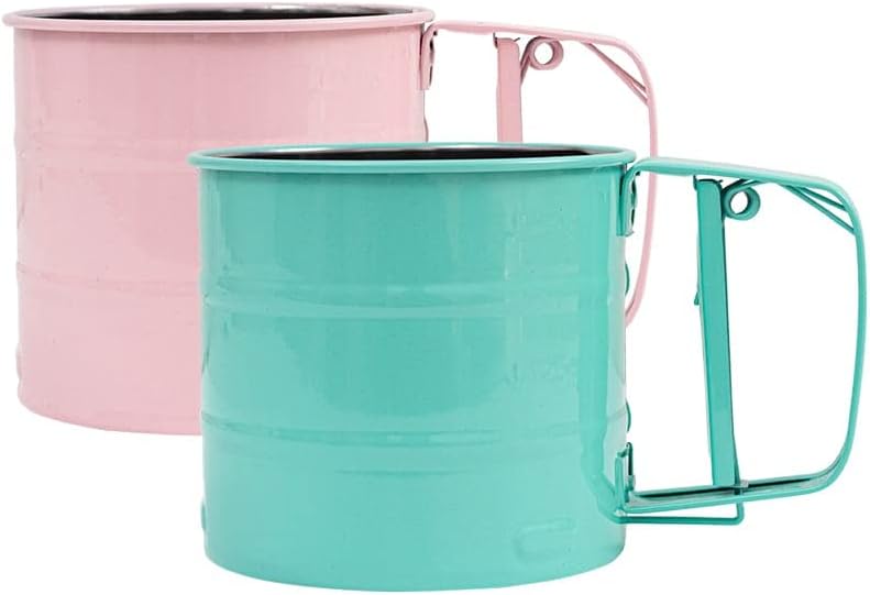 Pink Stainless Steel Hand-held Flour Sifter H6470