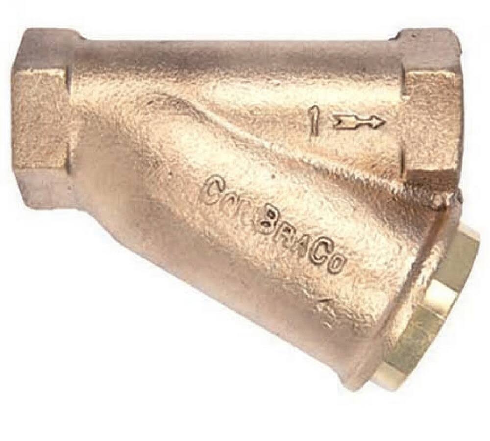 1-1/4x22 Cast Bronze Y-Strainer H2572