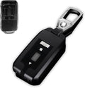 Aluminum Alloy Car Key Fob Case Cover Shell 3 Buttons with Keychain L703